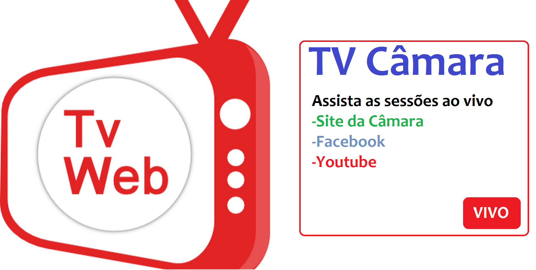 TV Câmara assista pela Web