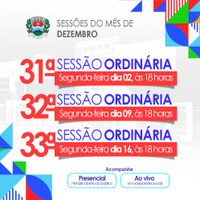 Sessões de Dezembro